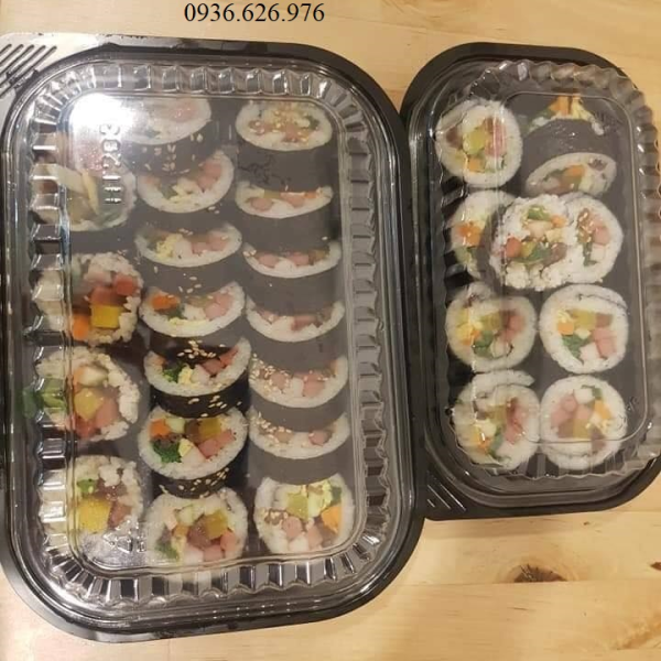 Hộp nhựa đựng sushi